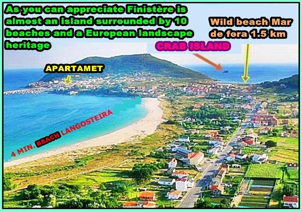 Apartamento Paseo Del Puerto Finisterre Exterior foto