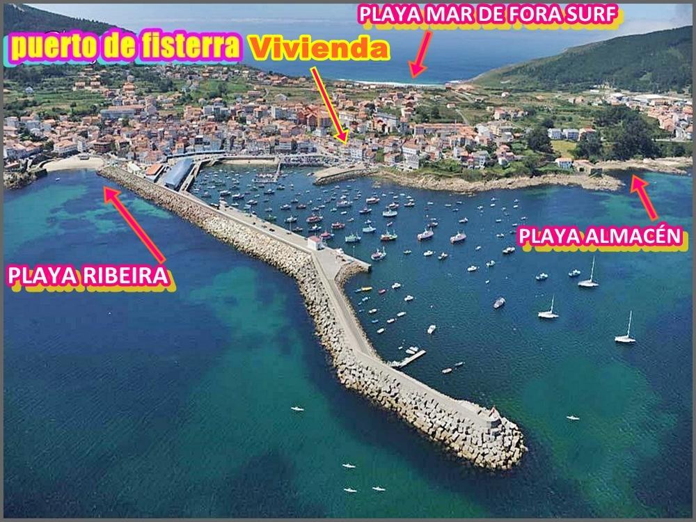 Apartamento Paseo Del Puerto Finisterre Exterior foto